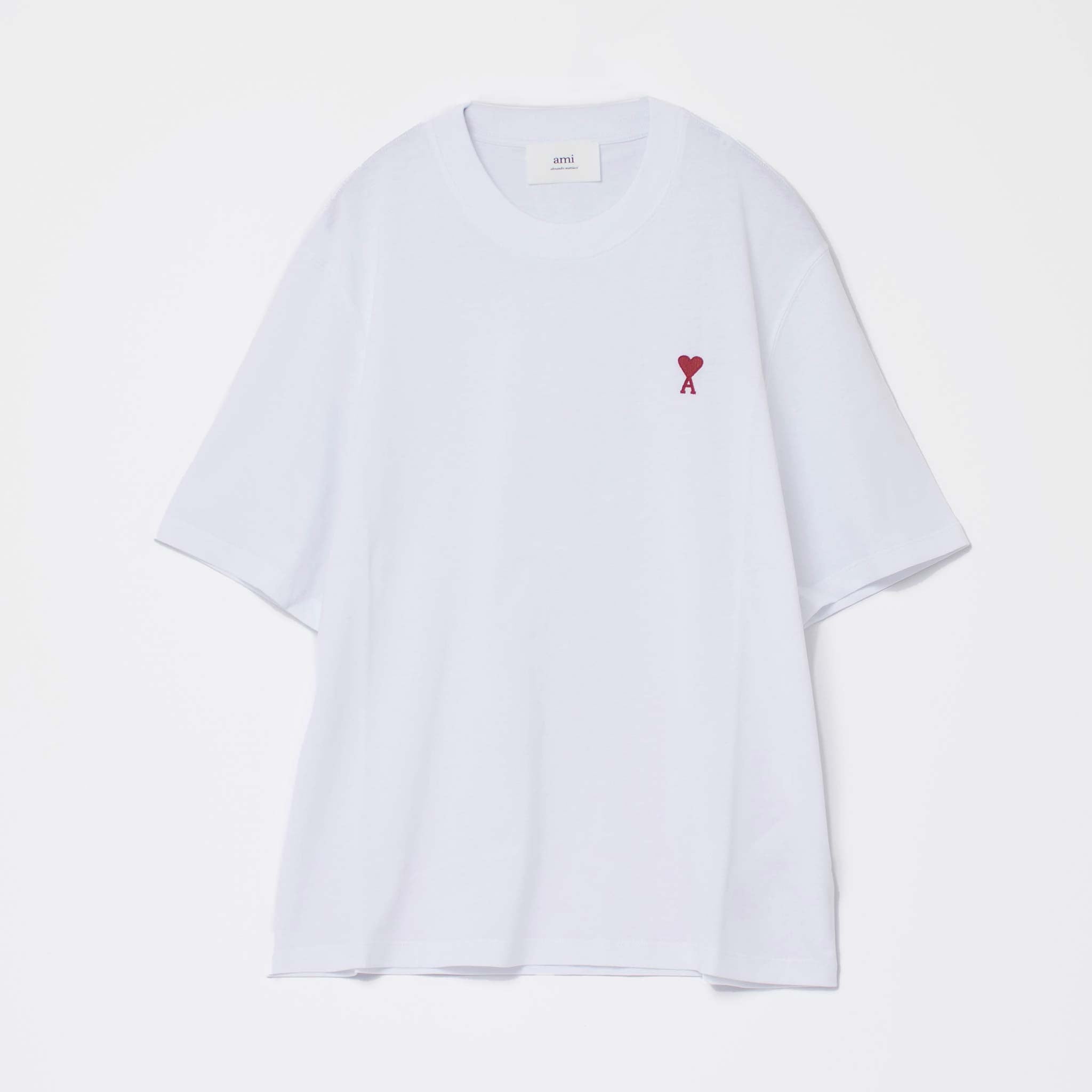 AMI PARIS AMI DE COEUR BOXY FIT T-SHIRT アミパリス Tシャツ 半袖 ...