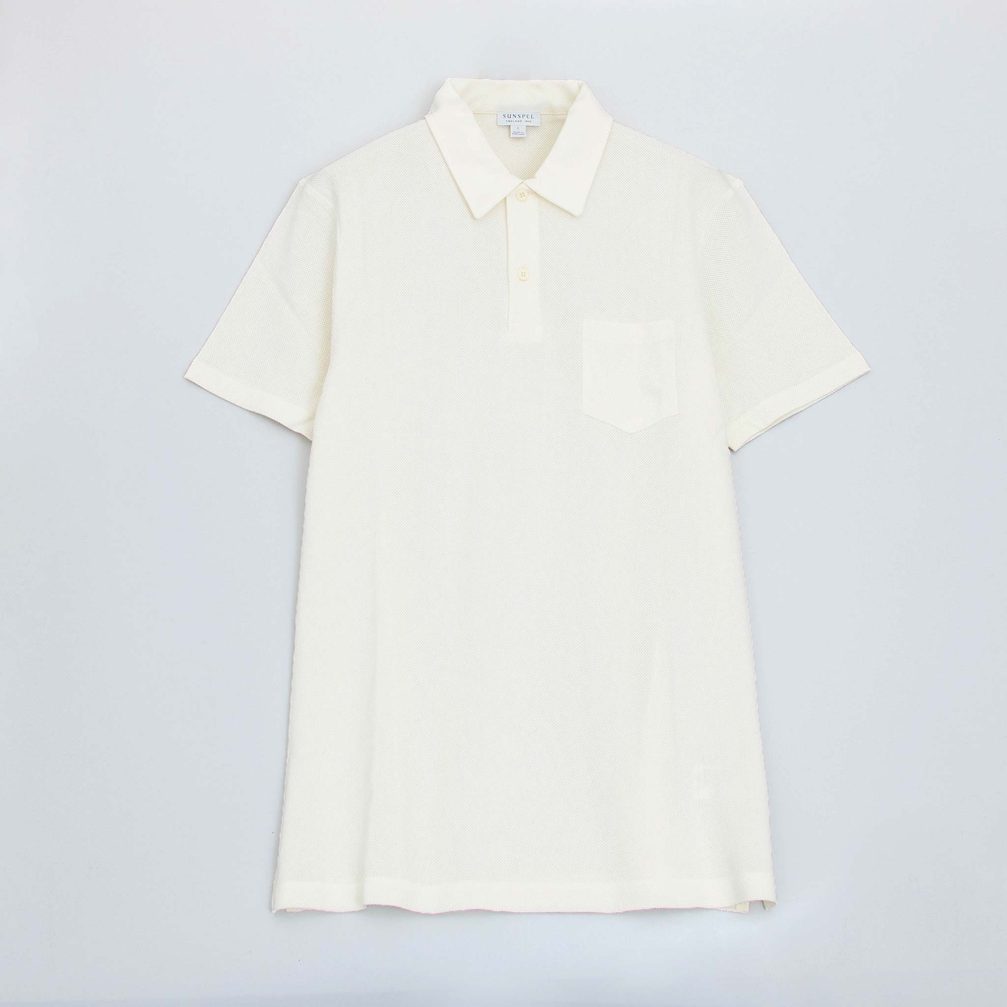 SUNSPEL SHORT SLEEVE RIVIERA POLO SHIRT MPOL1026 SUPIMA COTTON ...