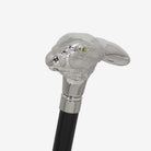 FOX UMBRELLAS NICKEL FINISH ANIMAL HEAD HANDLE GT29