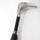 FOX UMBRELLAS NICKEL FINISH ANIMAL HEAD HANDLE GT29