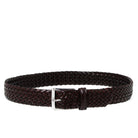 ANDERSONS SUPER CLASSIC ANDERSONS TUBULAR LEATHER WOVEN BELT A1097