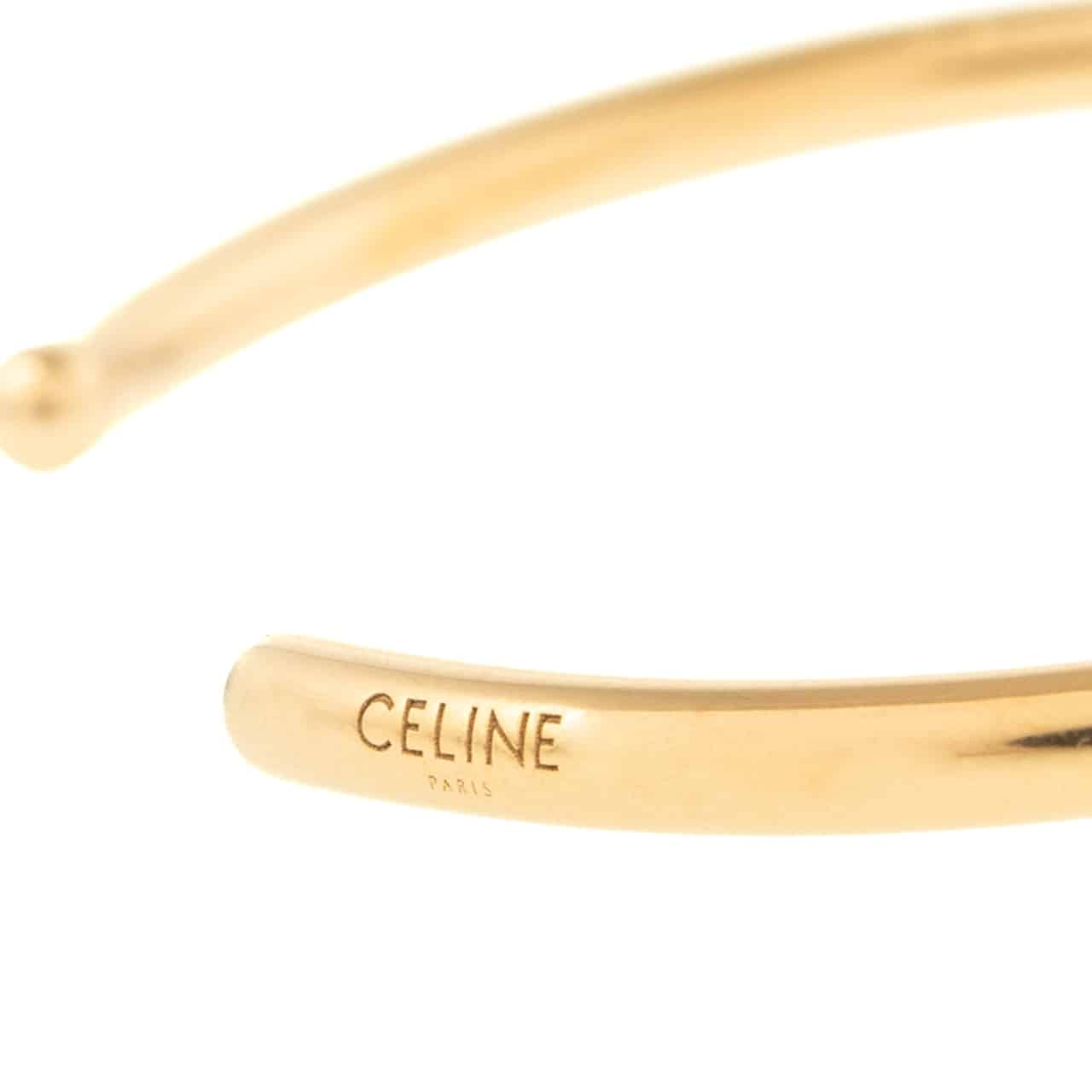 CELINE KNOT EXTRA-THIN BRACELET 46P46 セリーヌ ノット エクストラ 