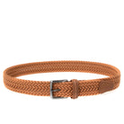 ANDERSONS CASUAL WOVEN WAXED COTTON BELT WITH NAPPA TRIMS B0667