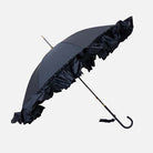 FOX UMBRELLAS WL9 SLIM LEATHER CROOK HANDLE DEEP FRILL EDGE