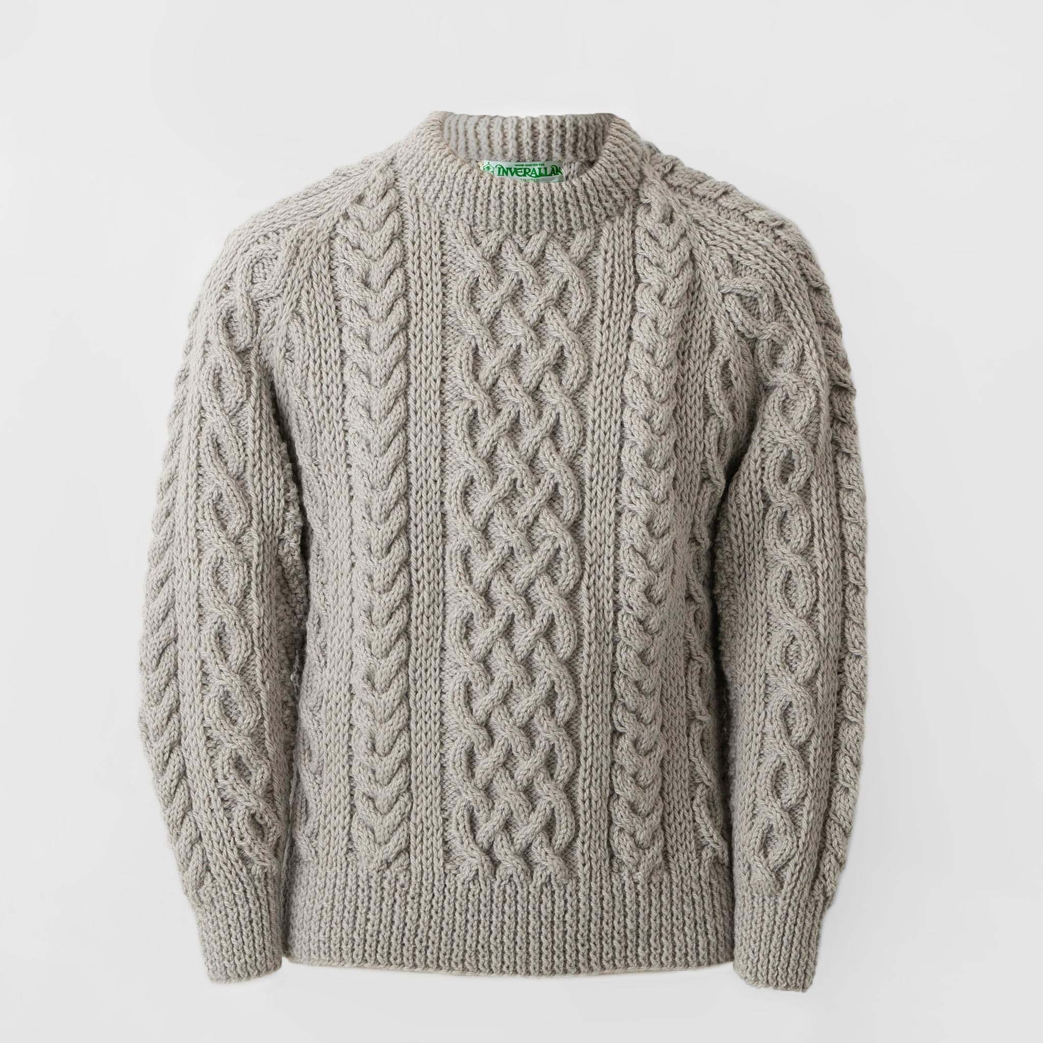 INVERALLAN - ARAN COUNTRY MEETINGS CREW NECK SWEATER 1A – CHG