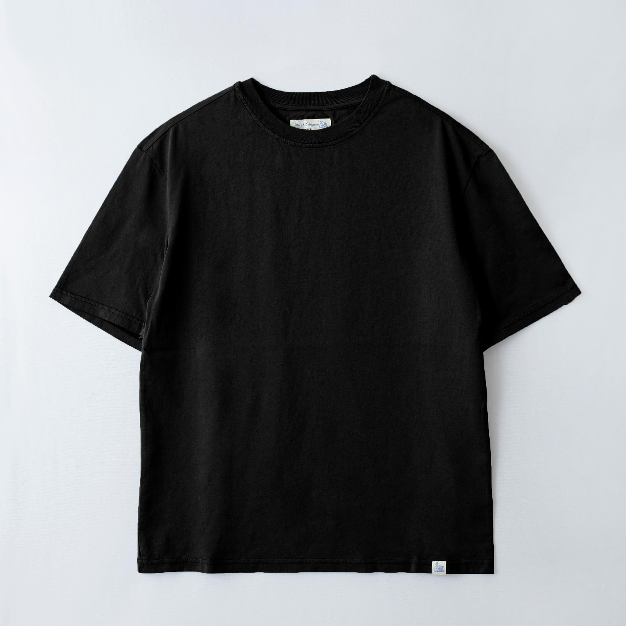 メルツベーシュヴァーネン MERZ B. SCHWANEN メンズ Tシャツ GOOD BASICS CREW NECK T-SHIRT OVERSIZED CTOS02