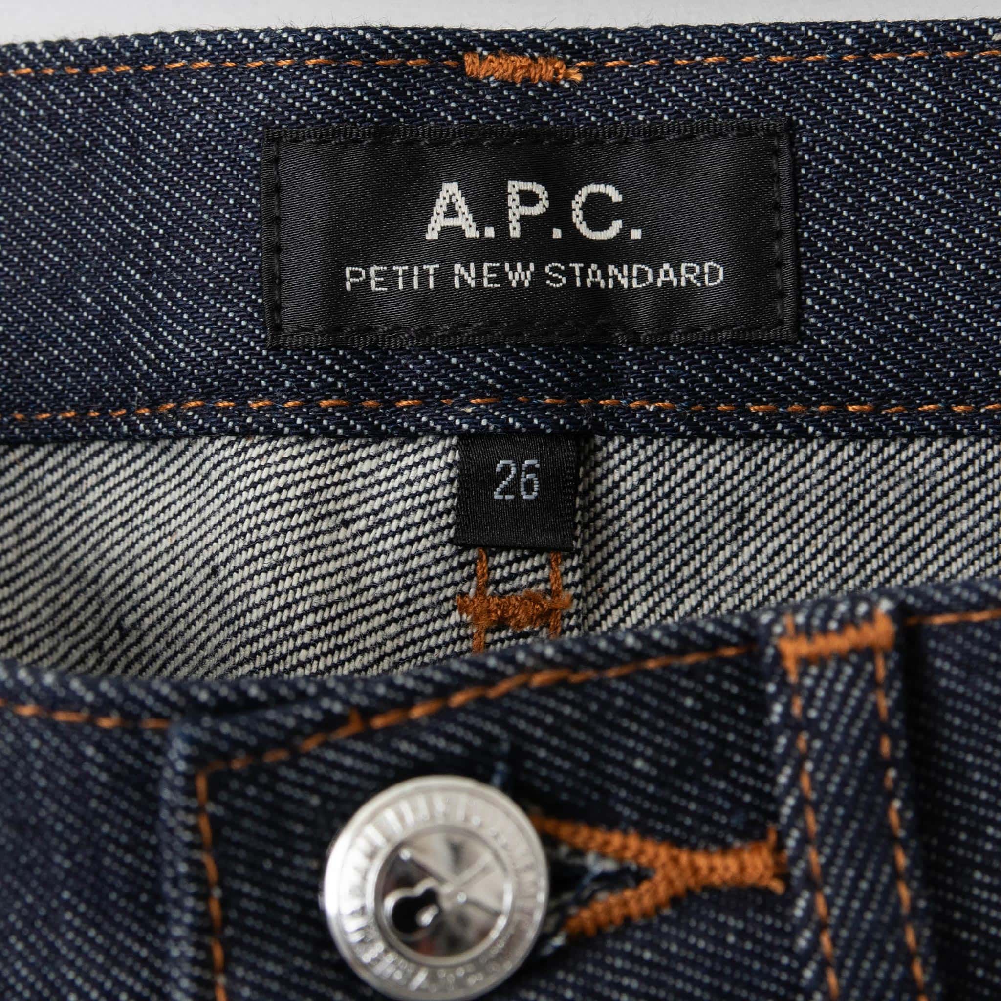 A.P.C. - PETIT NEW STANDARD - MID RISE STRAIGHT JEANS - CODBS