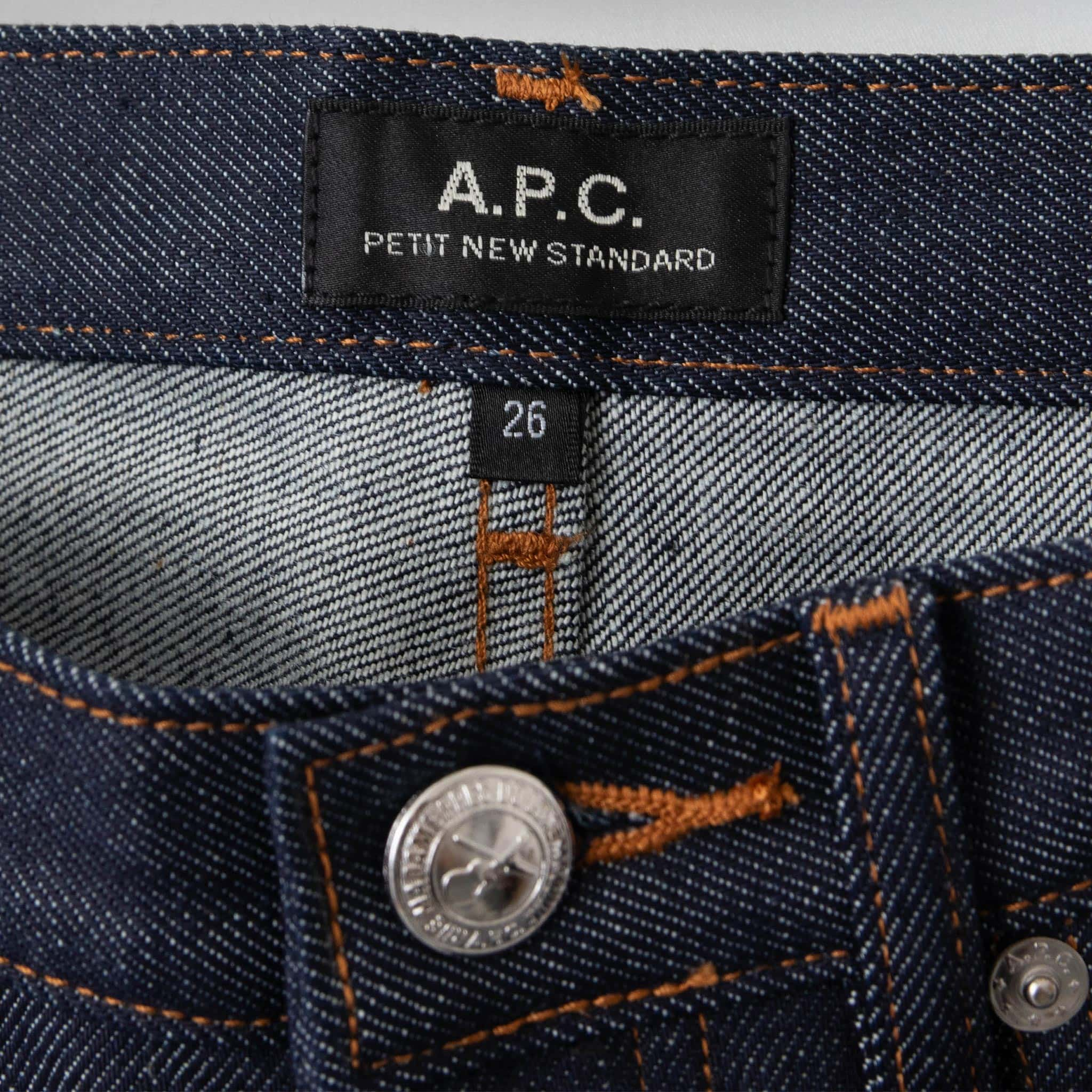 公式通販激安店舗 A.P.C. Petit New Standardウォッシュドインディゴ