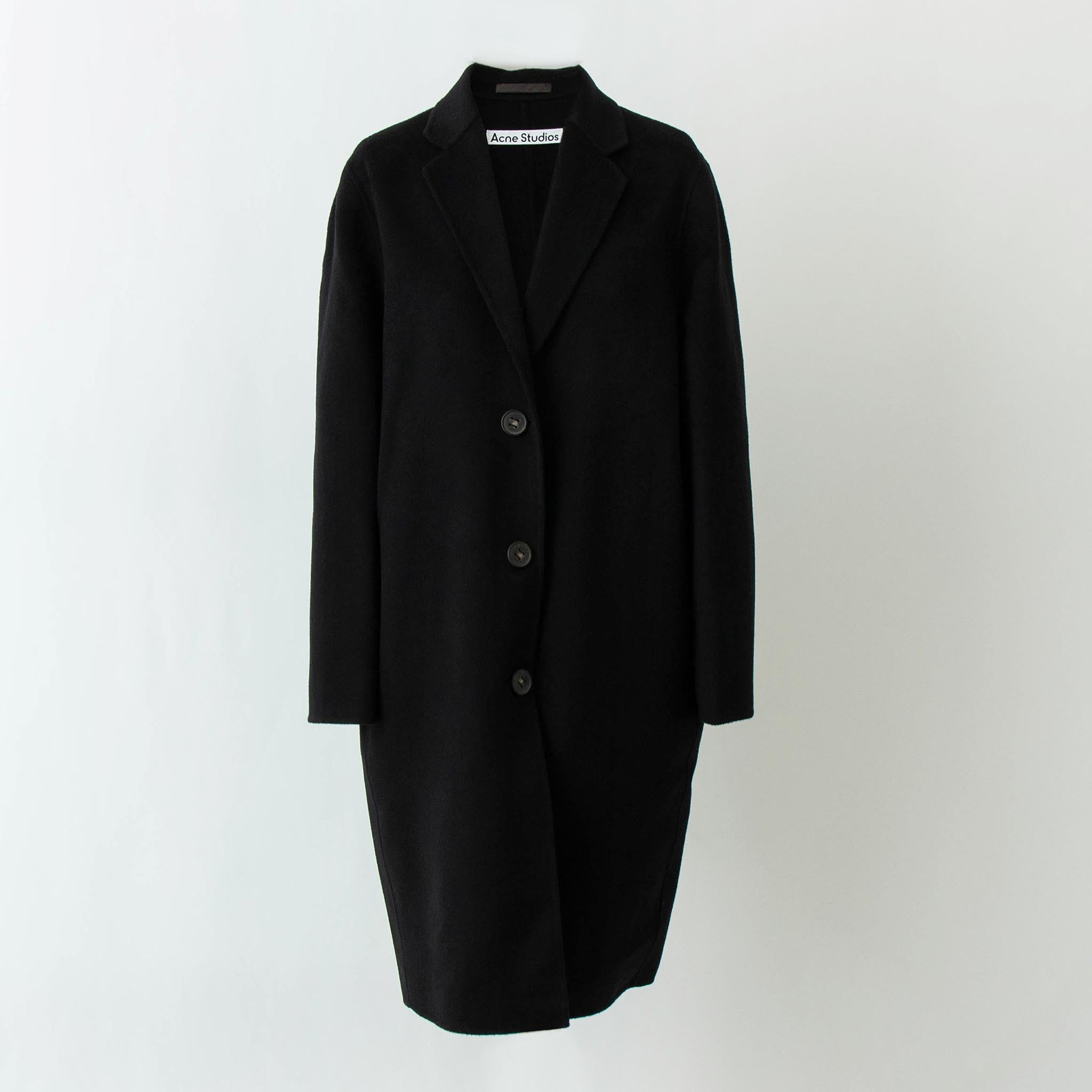 ACNE STUDIOS SINGLE-BREASTED COAT FN-WN-OUTW000554 F90410 9000 – CHG