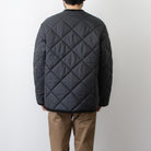 ラベンハム LAVENHAM メンズ キルティングジャケット BIG QUILT COLLARLESS JACKET  SLJ4046 RECYCLED LAVENSTER