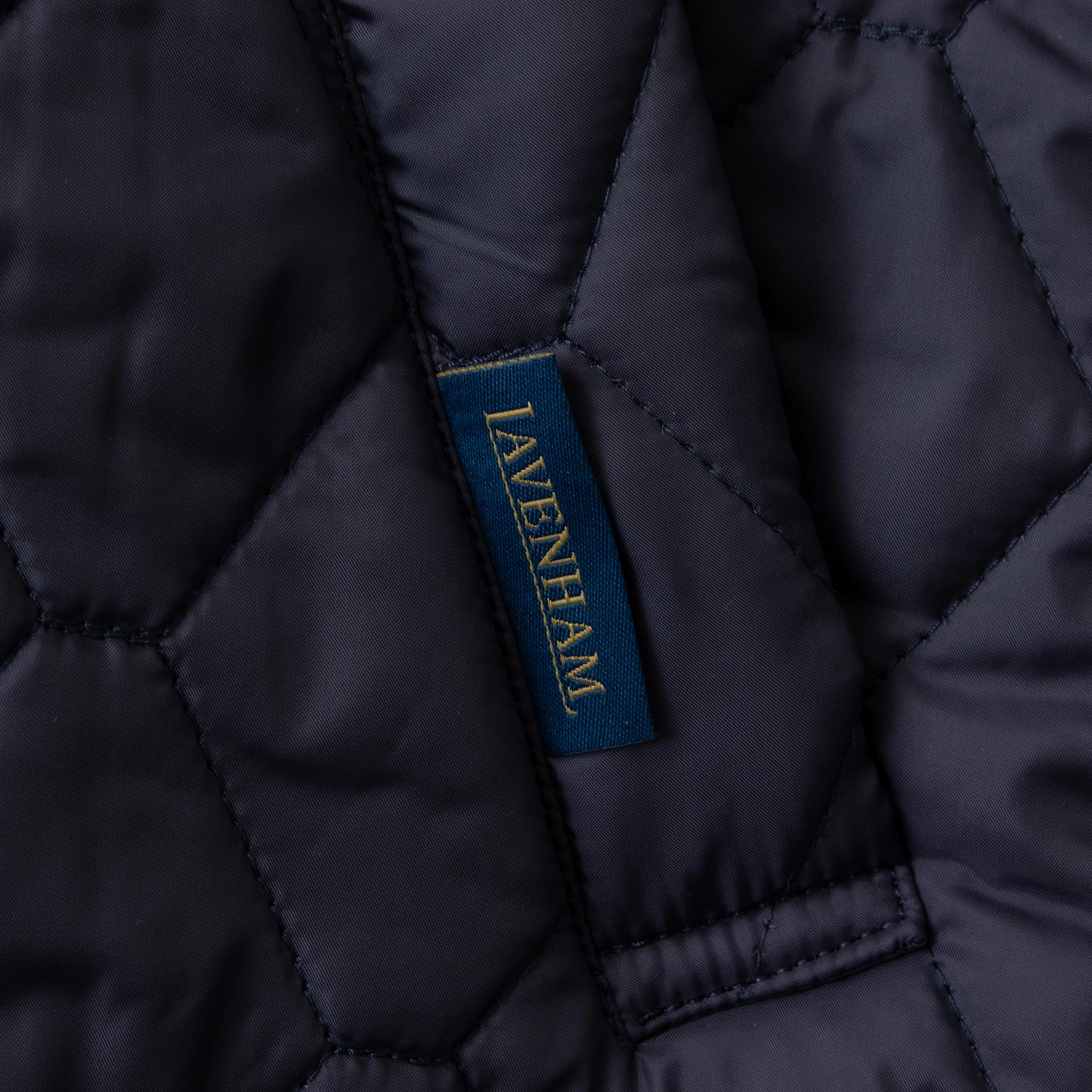 ラベンハム LAVENHAM メンズ レディース キルティングベスト MOLESKIN SPLIT GILET  SLJ2005 HEAVY WEIGHT MOLESKIN G71 DARK NAVY