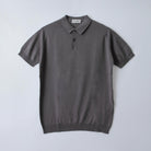 ジョンスメドレー JOHN SMEDLEY メンズ 半袖ポロシャツ RHODES POLO SHIRT ITALIAN FIT シーアイランドコットン