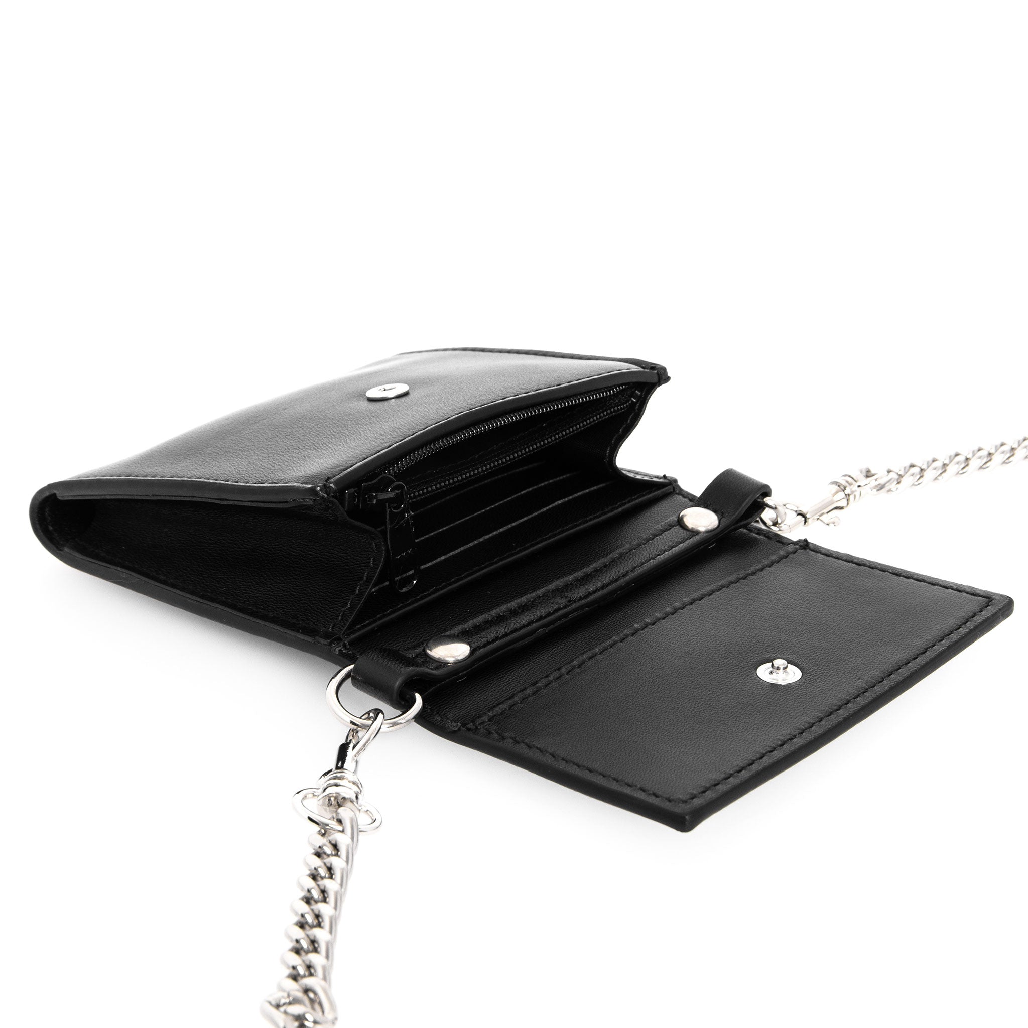 エムエム6 メゾンマルジェラ MM6 MAISON MARGIELA 財布 レディース 二つ折り財布 ブラック LOGO SQUARE WALLET  S54UI0126 P4812 T8013 BLACK