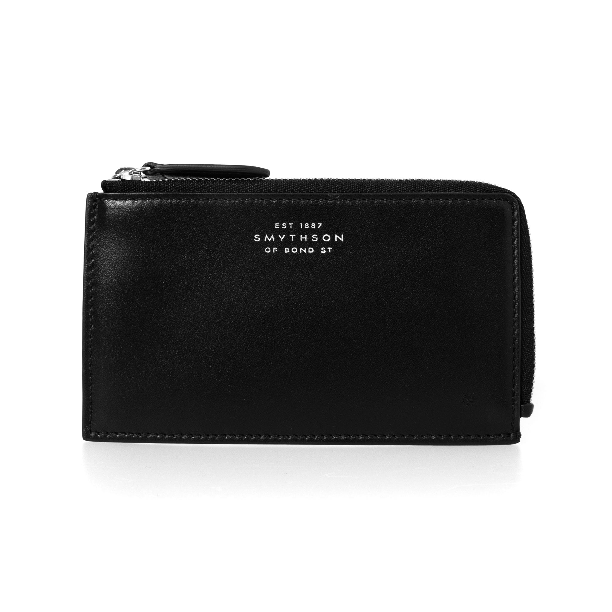 新品 SMYTHSON 4CC FLAT COIN PURSE ブラックファッション小物